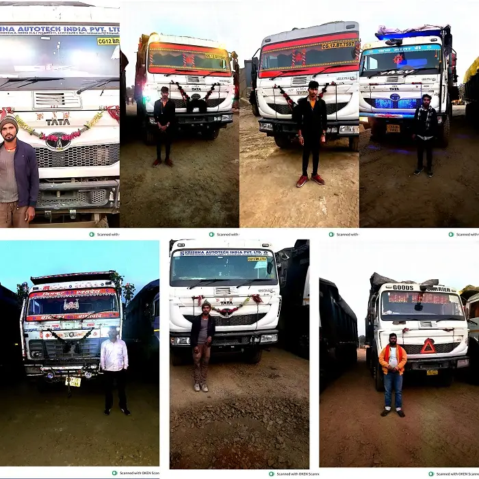 लैलूंगा में अवैध फ्लाई ऐश डंपिंग का खुलासा, पुलिस ने 7 हाइवा और 2 ट्रेलर किए जप्त