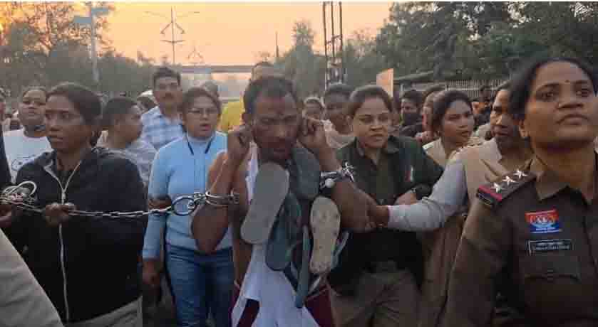 तमनार हिंसा मामला: महिला आरक्षक पर हमले का मुख्य आरोपी गिरफ्तार  रायगढ़ पुलिस की बड़ी कार्रवाई