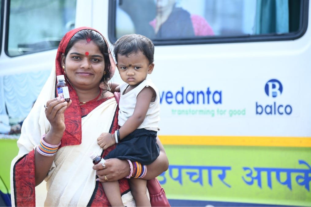 बालको की ‘आरोग्य’ परियोजना से 1.2 लाख लोगों को मिला स्वास्थ्य संबल