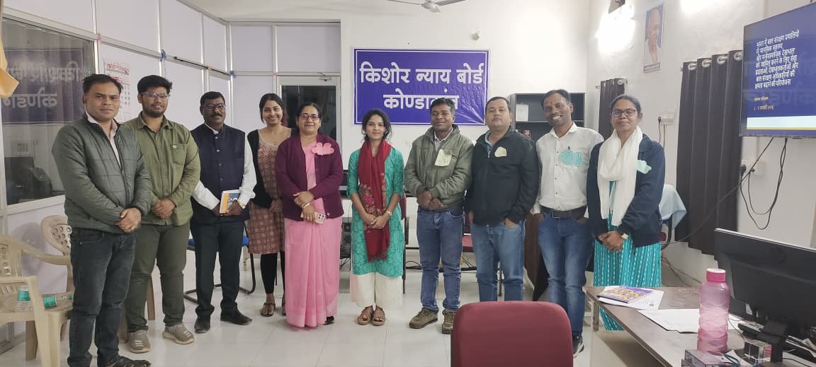 बाल संरक्षण प्रणालियों में मानसिक स्वास्थ्य पर दो दिवसीय पायलट प्रशिक्षण संपन्न