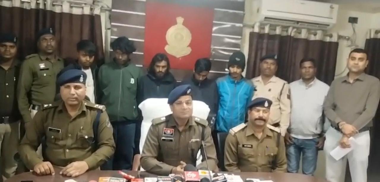 लोहे के पुल चोरी मामले में कोरबा पुलिस की बड़ी कामयाबी, 5 आरोपी दबोचे गए