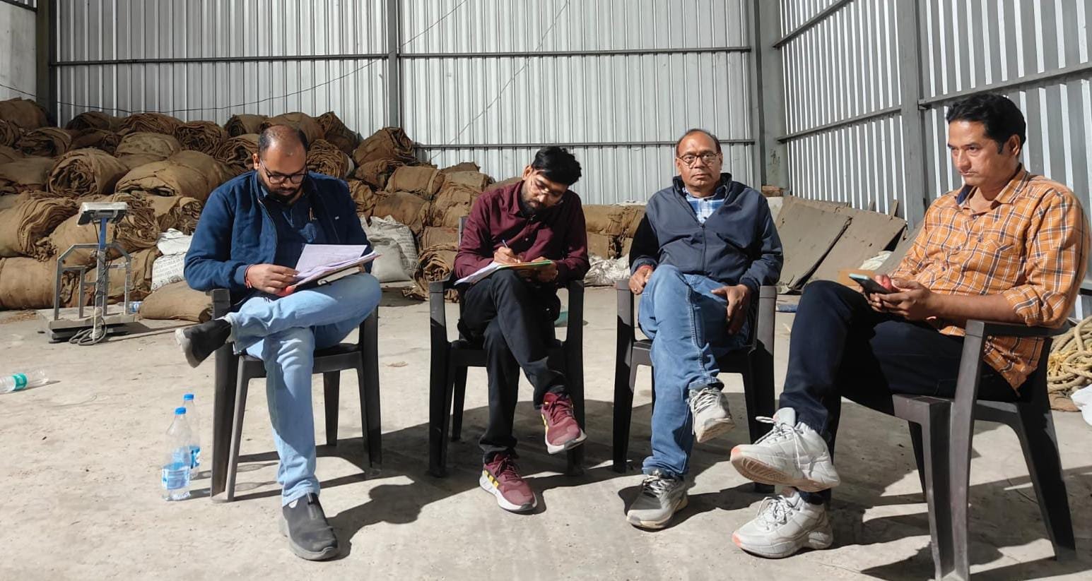 श्री हरि राइस मिल में कार्रवाई, 21,902 क्विंटल धान जब्त...