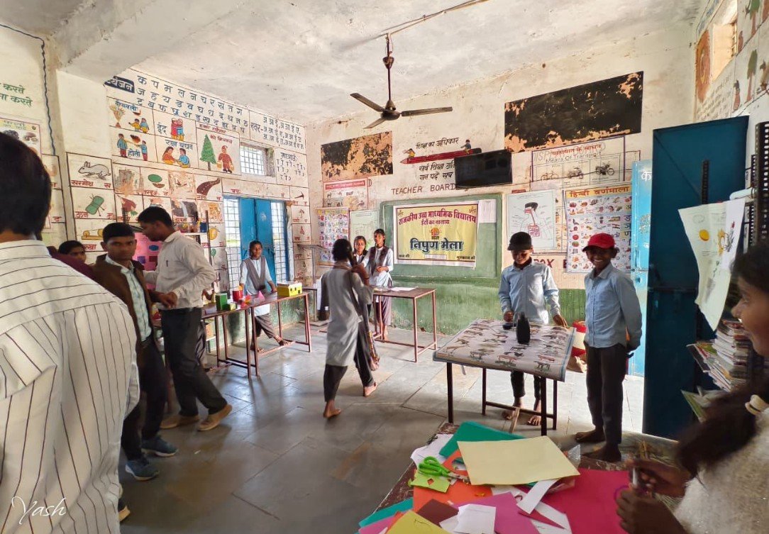 निपुण मेला का आयोजन, बच्चों ने दिखाई अपनी प्रतिभा