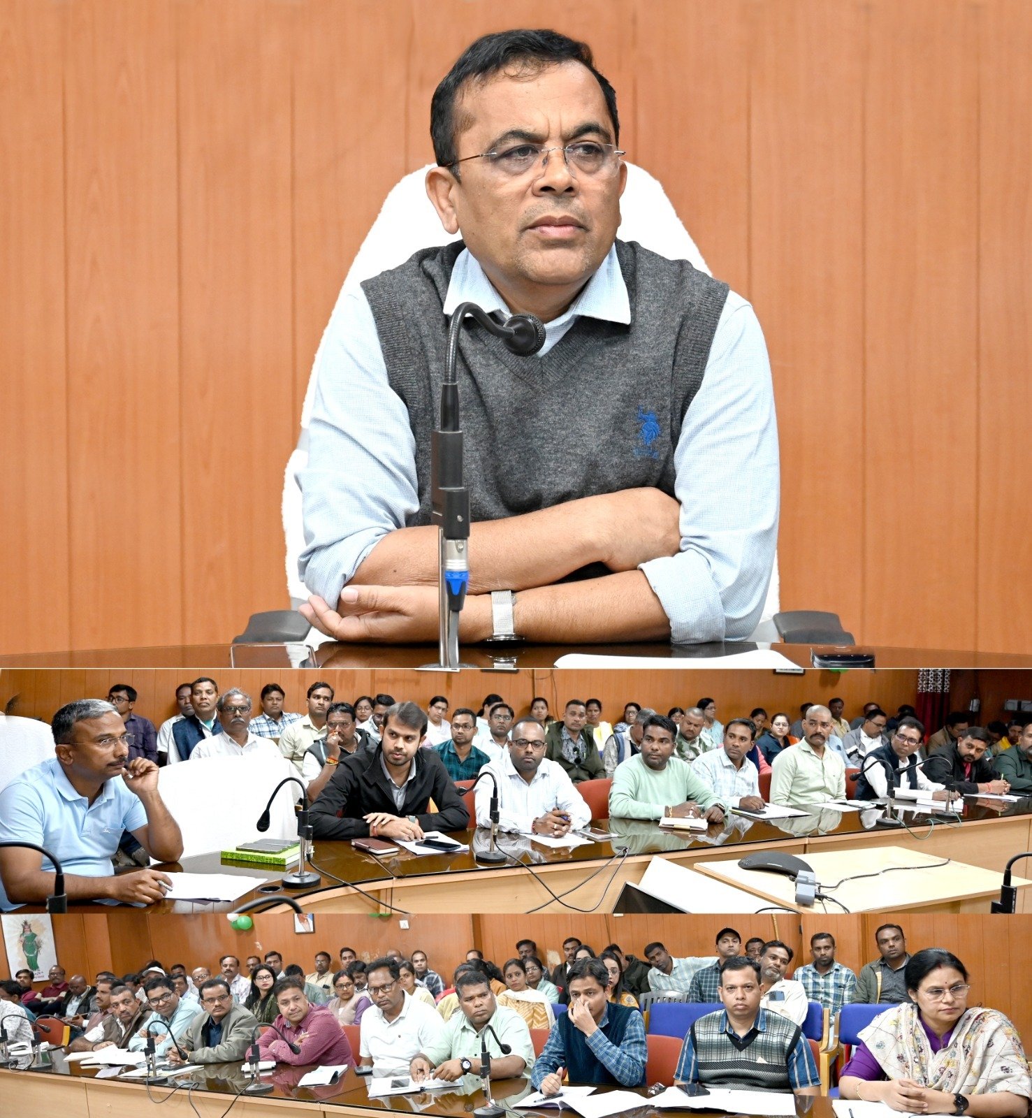 कलेक्टर ने राजस्व अधिकारियों, उपार्जन केन्द्र स्तरीय नोडल अधिकारियों की ली बैठक...