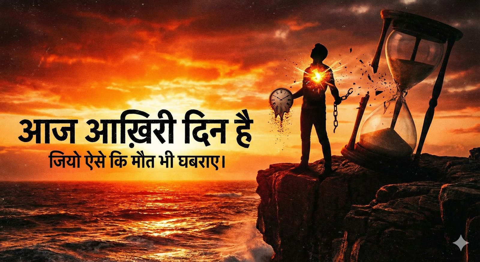 मौत से आँख मिचौली, ‘अभी’ में जीने की अंतिम हुंकार