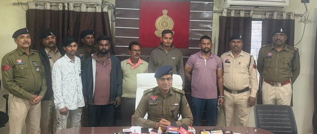 पुलिस की बड़ी कार्रवाई: पुल काटने वाले गैंग के 5 और आरोपी दबोचे, कबाड़ नेटवर्क बेनकाब