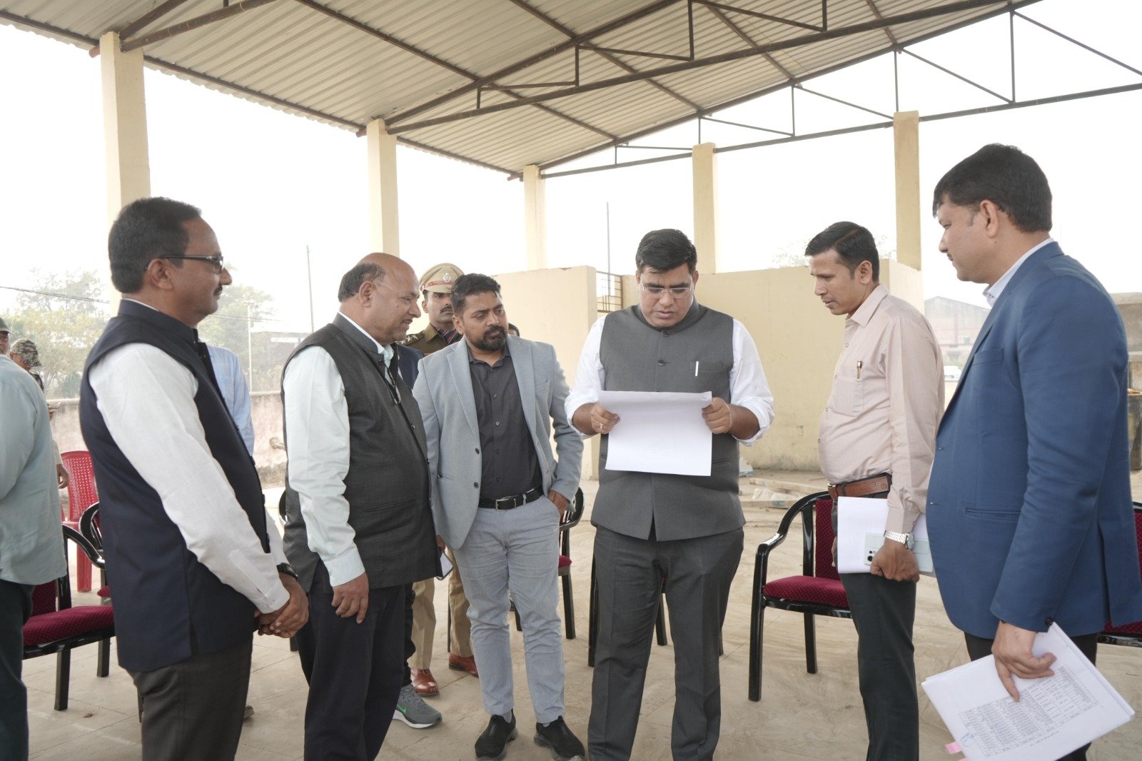 पाली महोत्सव की तैयारी तेज, कलेक्टर ने लिया आयोजन स्थल का जायजा