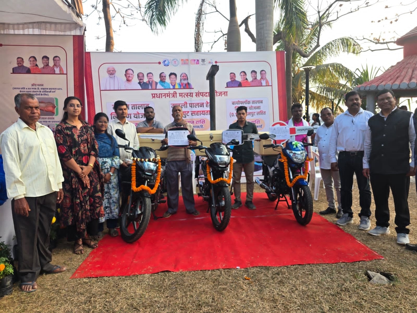 दो दिवसीय किसान मेला सह कृषि प्रदर्शनी में मत्स्यपालन विभाग की रही विशेष सहभागिता