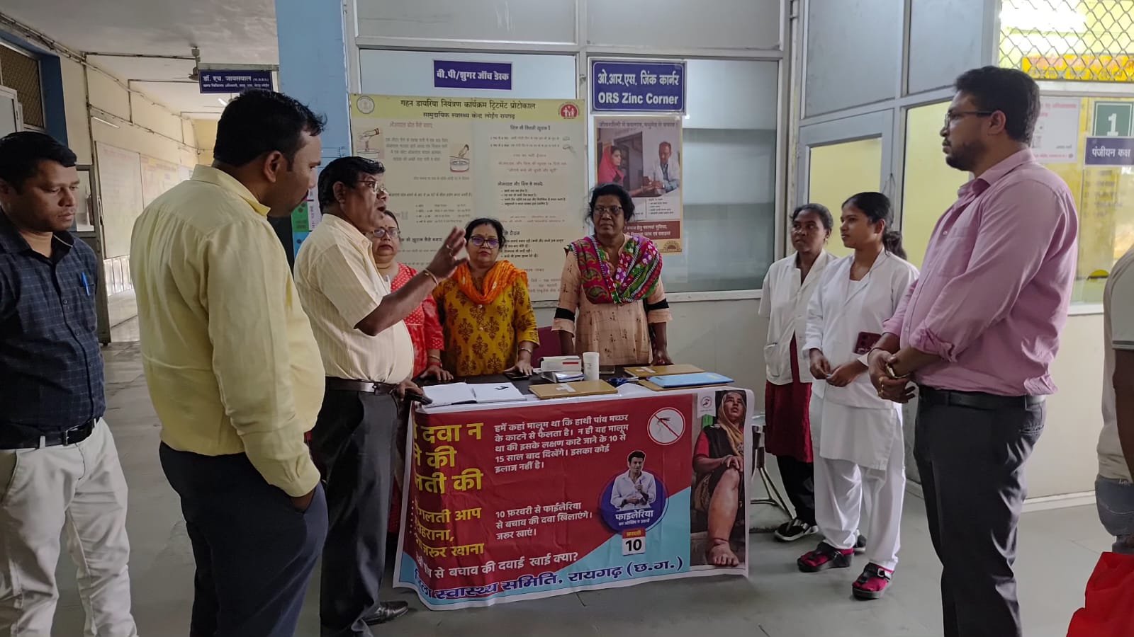 लोइंग में फाइलेरिया मुक्त अभियान तेज, 1.55 लाख लोगों को दवा देने का लक्ष्य