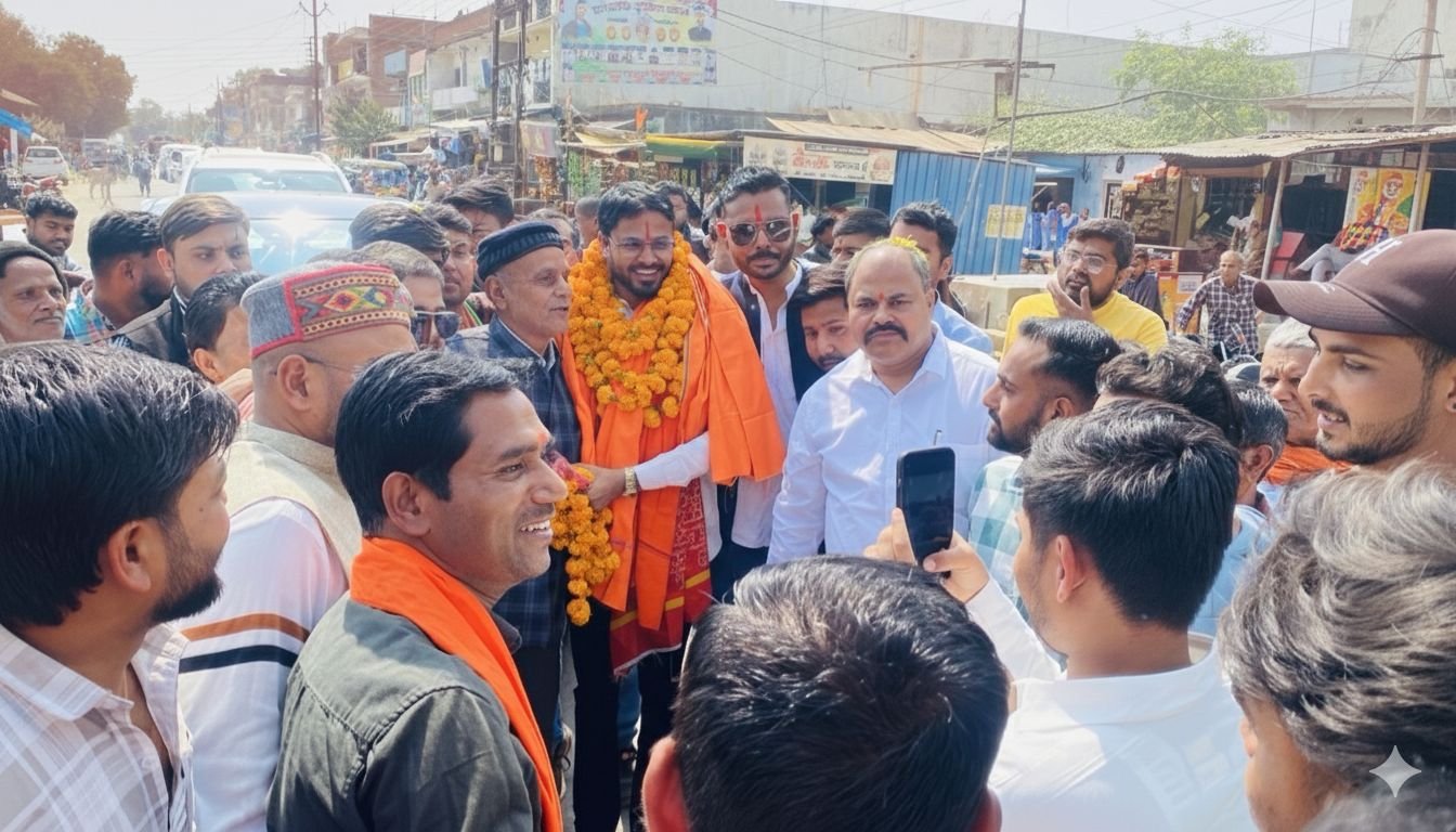 मरवाही में भाजपा युवा मोर्चा प्रदेश अध्यक्ष राहुल योगराज टिकरिहा का जोरदार स्वागत, युवाओं में दिखा जबरदस्त उत्साह