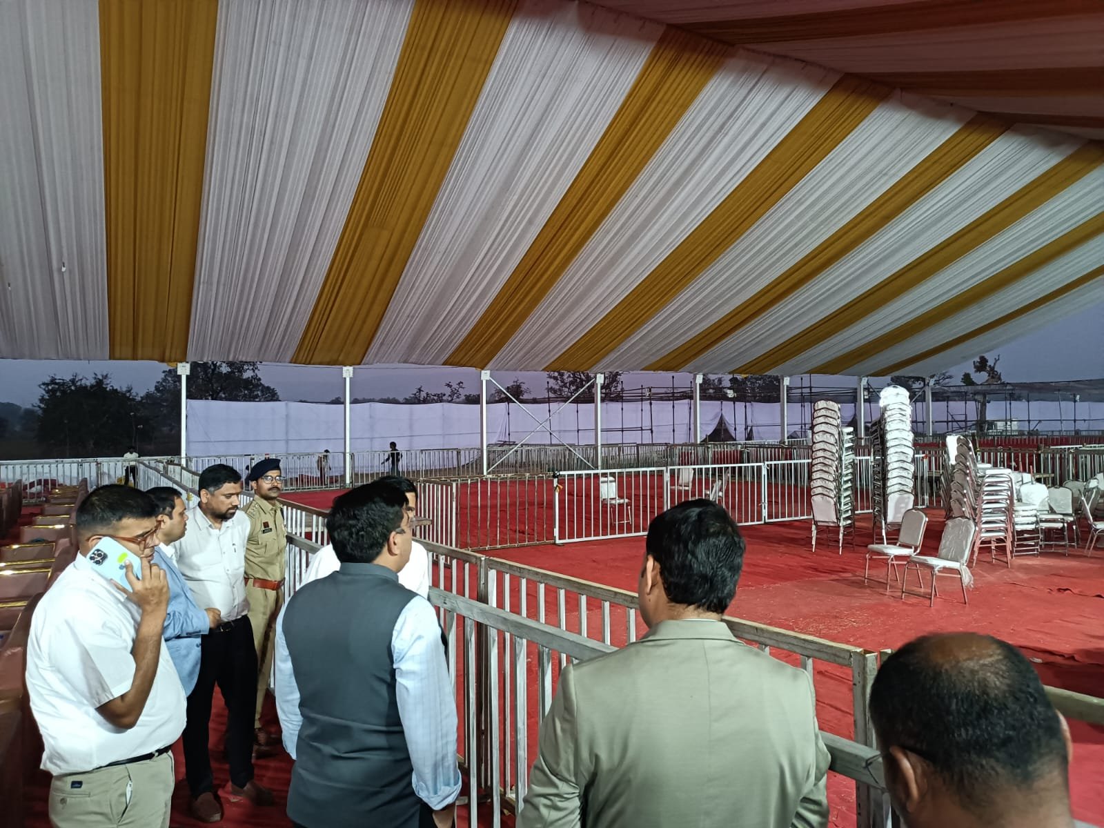 पाली महोत्सव की तैयारियां अंतिम चरण में, कलेक्टर-एसपी ने किया स्थल निरीक्षण