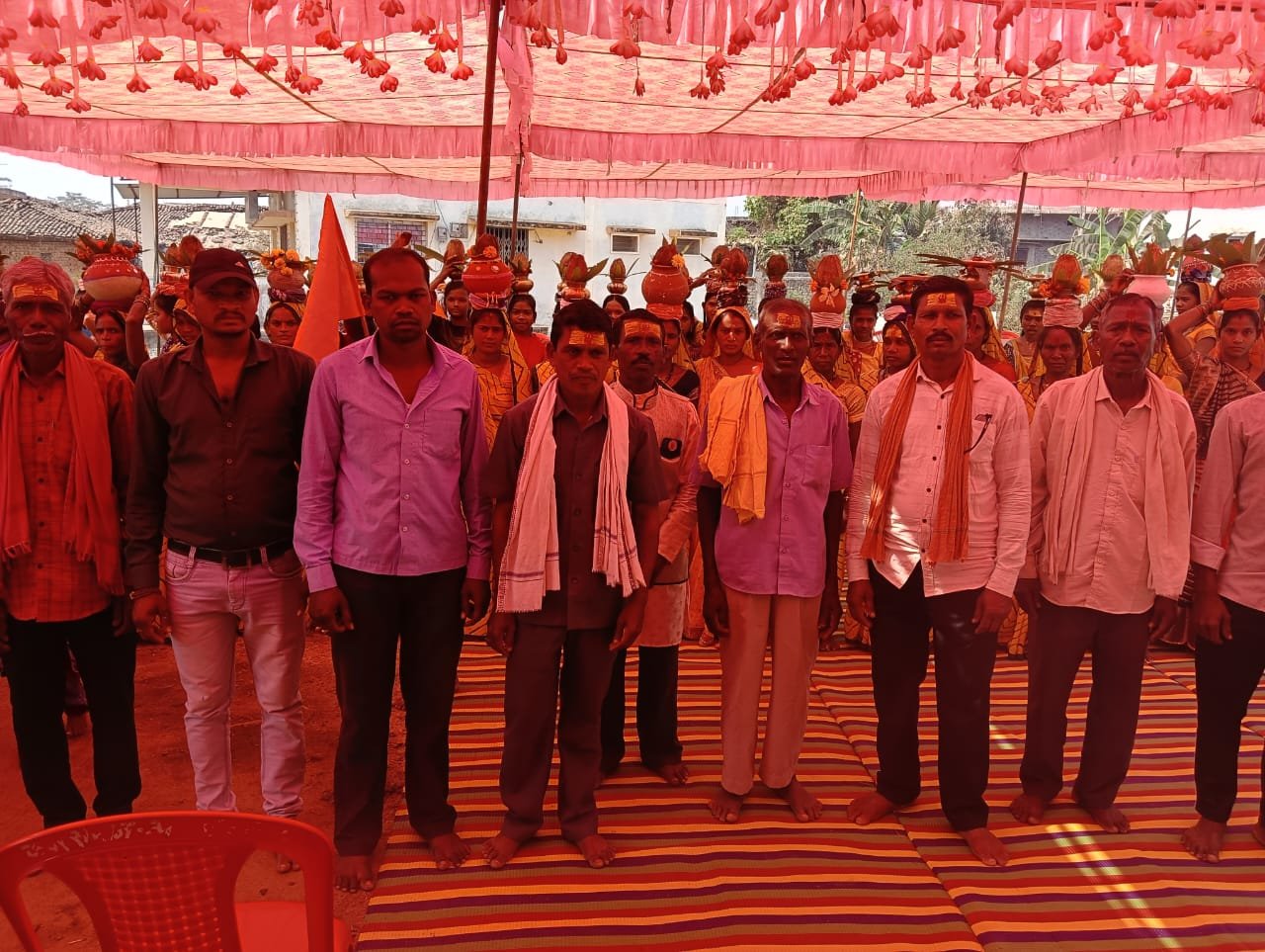 महाशिवरात्रि पर आतरगांव में निकली भव्य कलश यात्रा, गूंजा “हर-हर महादेव”