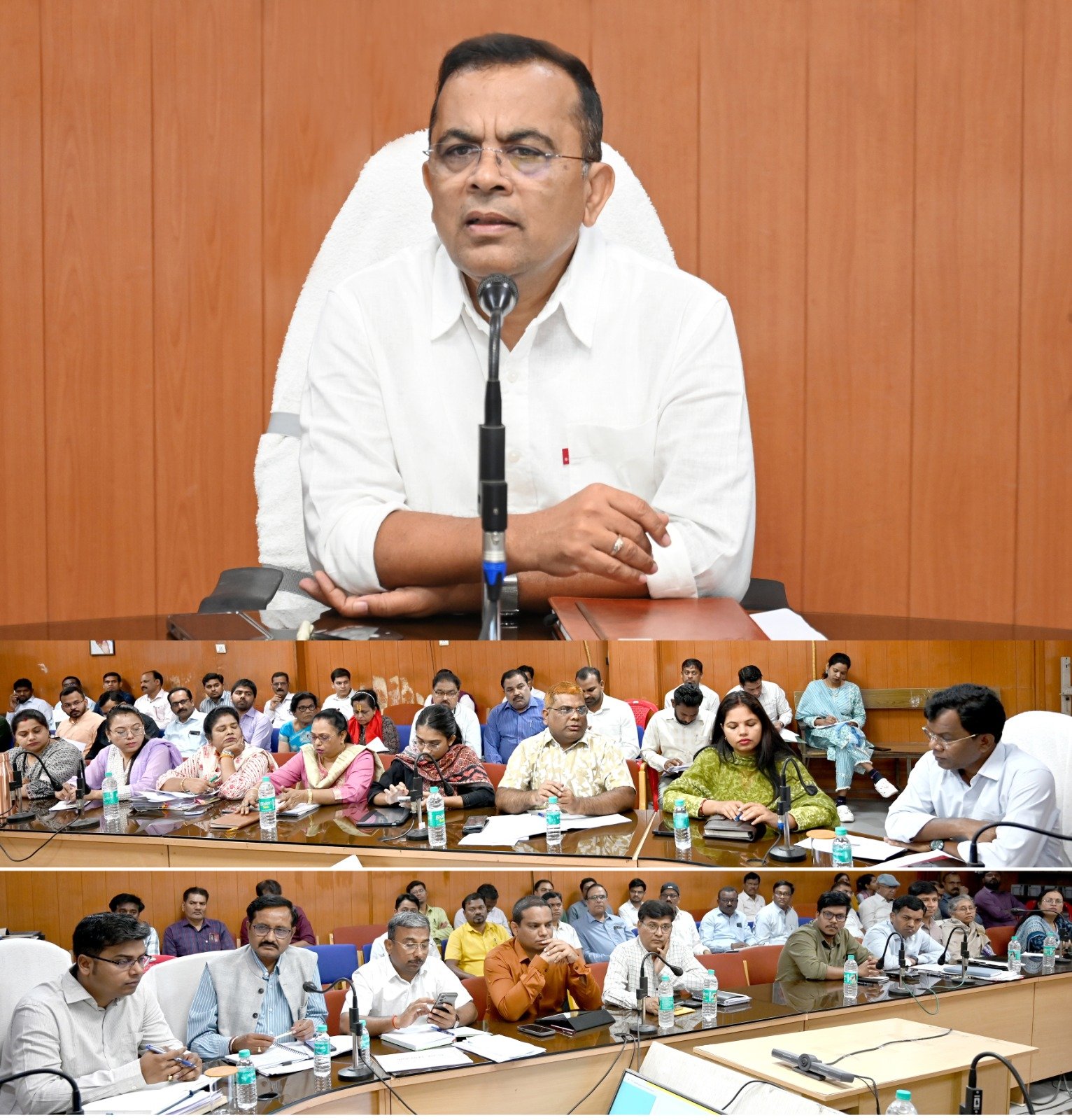 कलेक्टर ने ली बैठक सभी अधिकारी मंगलवार एवं बुधवार को अनिवार्य रूप से कार्यालय में उपस्थित रहने एवं आमजनता की समस्याओं का करें निराकरण...