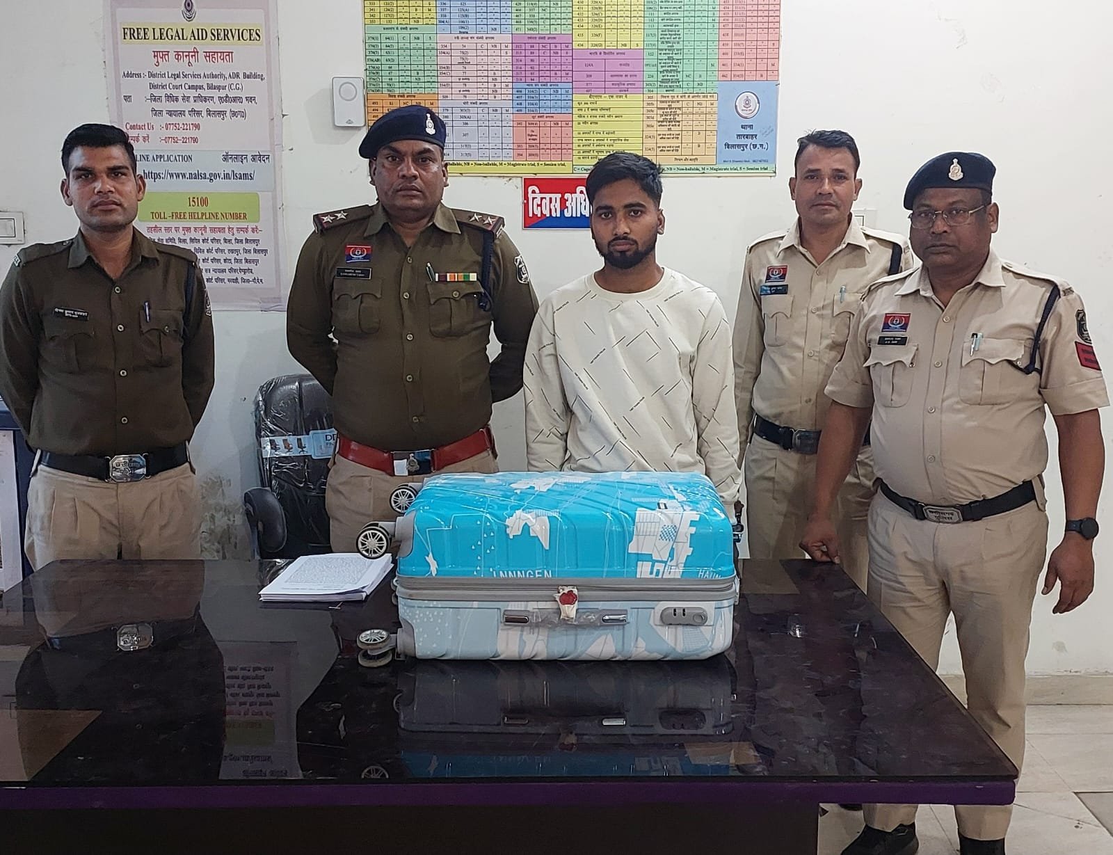 तारबाहर पुलिस की बड़ी कार्रवाई, 10 किलो से अधिक गांजा के साथ आरोपी गिरफ्तार