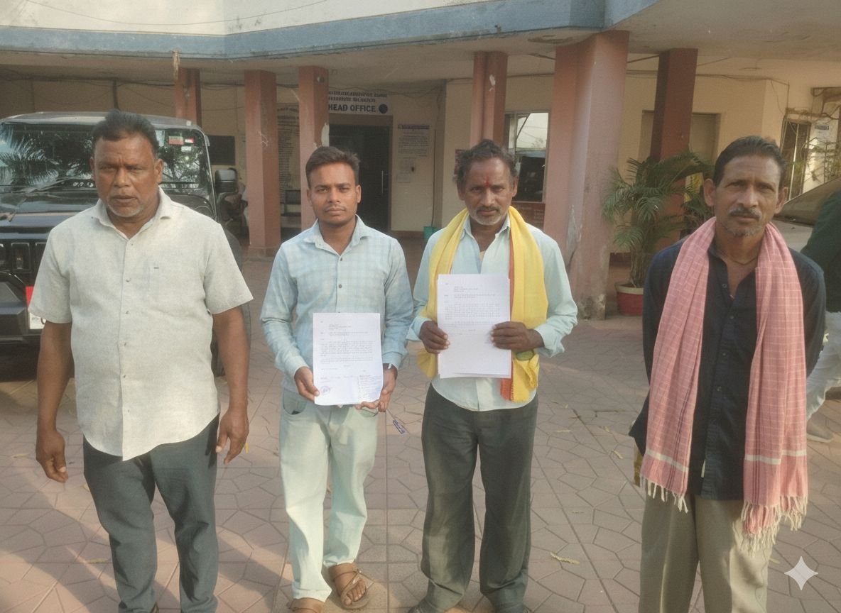 शाखा प्रबंधक पर दुर्व्यवहार के आरोप, किसानों ने निष्पक्ष जांच की उठाई मांग