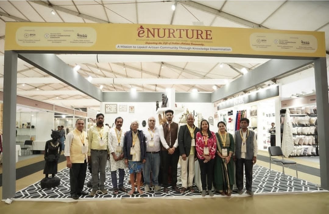 IHGF Delhi Fair 2026 में छत्तीसगढ़ के पारंपरिक शिल्प की दिखी विशेष झलक कोंडागांव जिले के शिल्पकारों ने अपने कला का किया प्रभावशाली प्रदर्शन