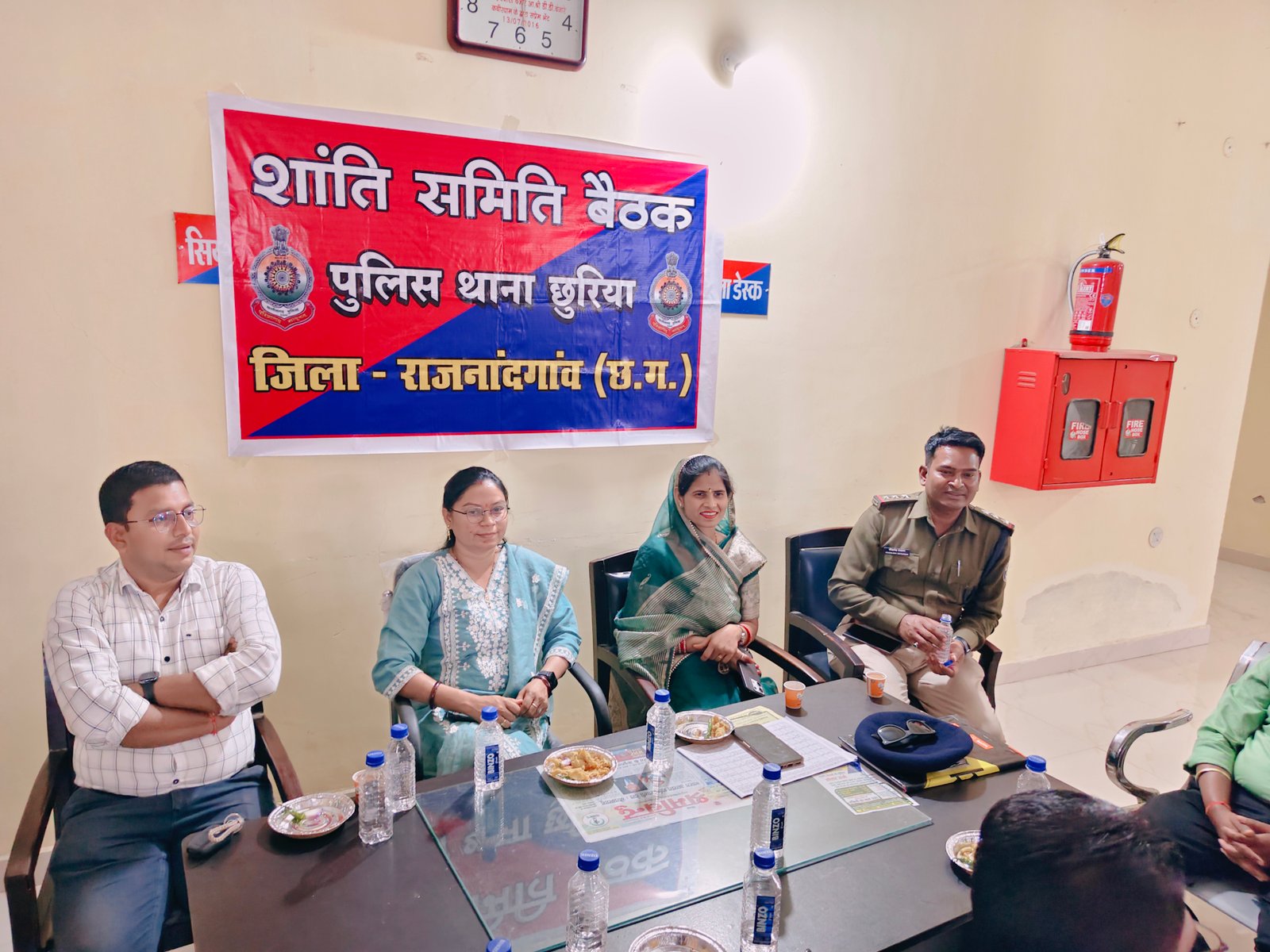 होली पर्व को लेकर थाना छुरिया में शांति समिति की बैठक आयोजित 