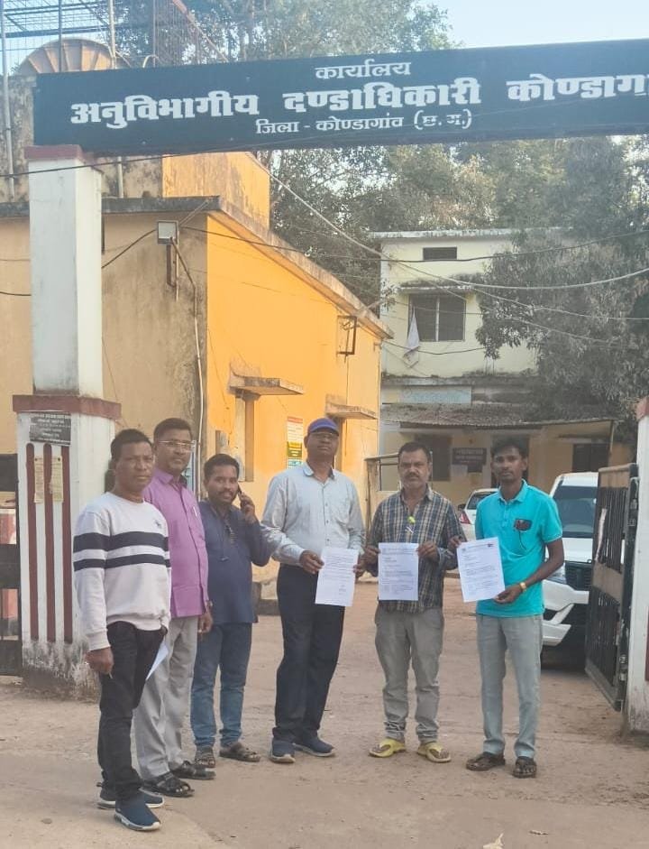 ओबीसी जातिगत जनगणना सहित तीन मांगों को लेकर कोंडागांव में भारत मुक्ति मोर्चा ने सौंपा ज्ञापन, चरणबद्ध आंदोलन की चेतावनी