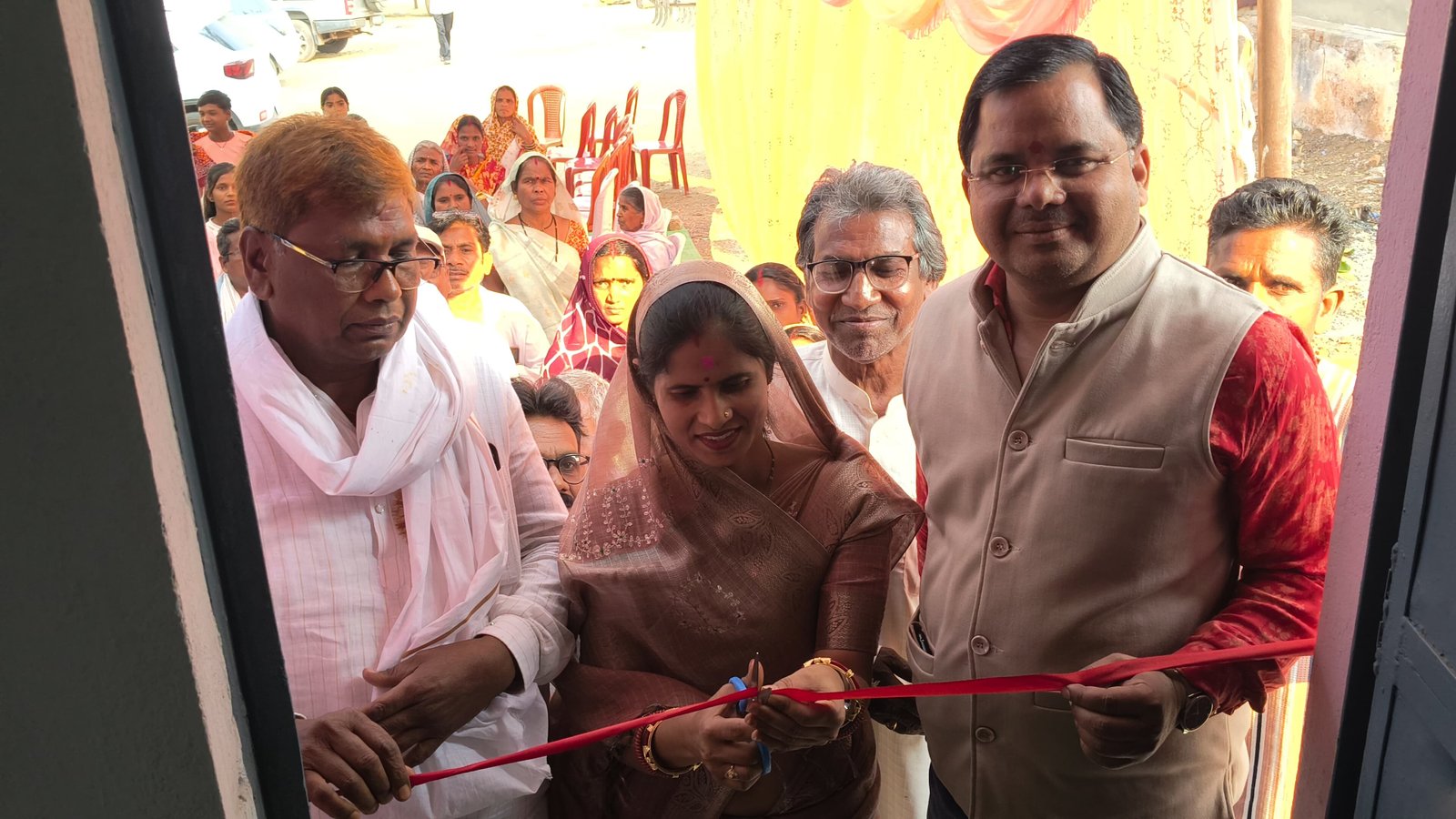 मानिकपुरी समाज के नवनिर्मित भवन का लोकार्पण, सामाजिक एकता और विकास का बनेगा केंद्र : किरण रविन्द्र वैष्णव