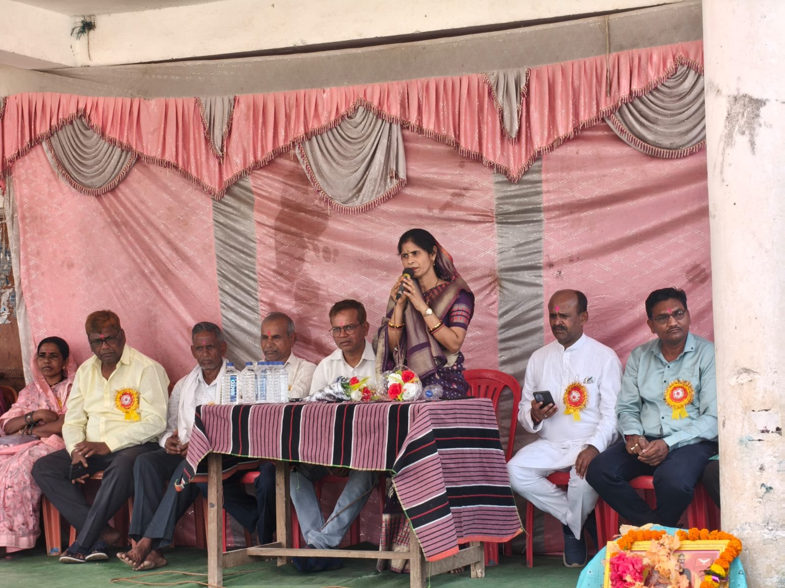 भंडारपुर में धूमधाम से मनाई गई भक्त माँ कर्मा जयंती, मुख्य अतिथि किरण रविन्द्र वैष्णव ने दी मंगल भवन निर्माण की सौगात