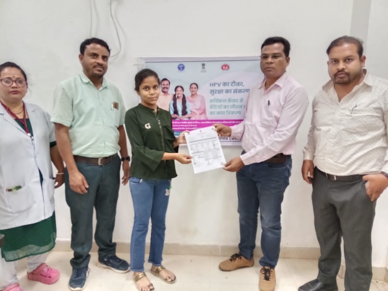 जिला अस्पताल में एचपीवी टीकाकरण और शिशु संरक्षण माह का भव्य शुभारंभ