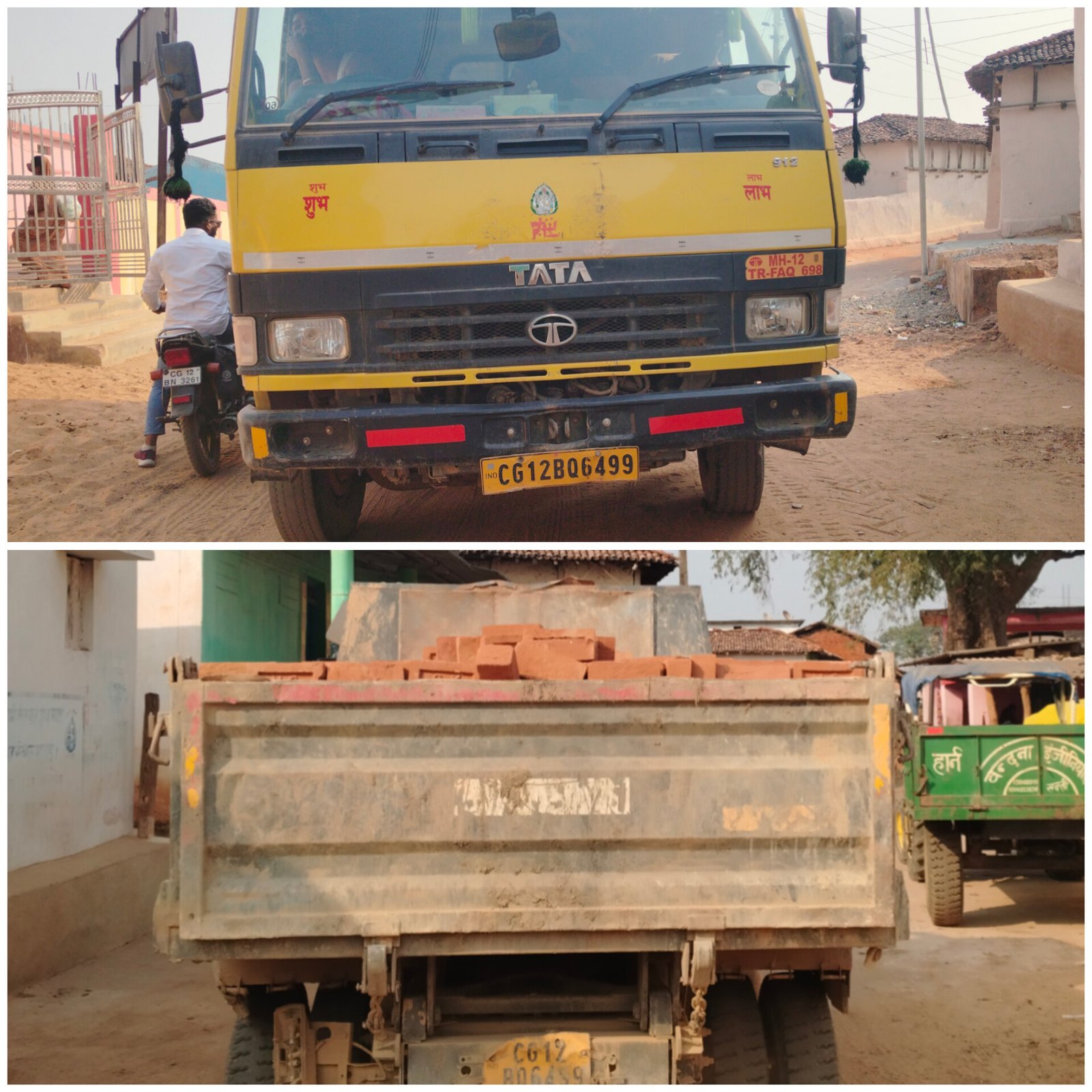 कोरबा में अवैध ईंट परिवहन का खेल तेज, बिना रॉयल्टी सड़कों पर दौड़ रहे टीपर, नियमों की खुली धज्जियां
