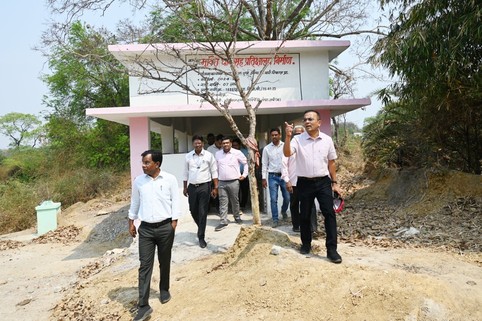 कलेक्टर का बलौदा विकासखंड क्षेत्र में मैराथन दौरा, विकास कार्यों का लिया जायजा...