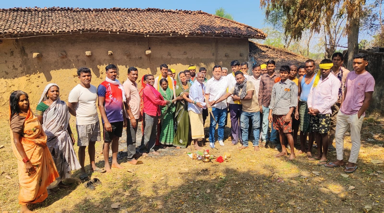विष्णु के सुशासन में गांवों का हो रहा चहुमुखी विकास : जनपद अध्यक्ष संजय सिन्हा