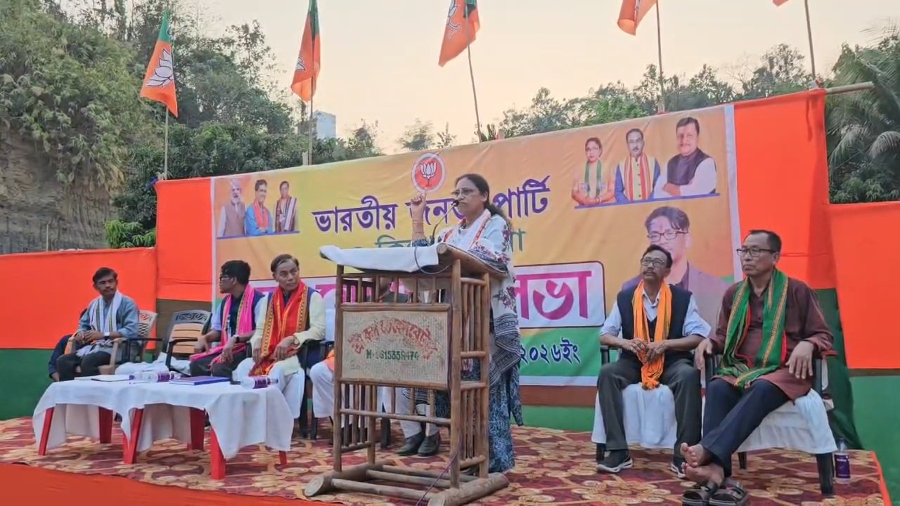 त्रिपुरा टीटीएएडीसी चुनाव, लता उसेंडी बनीं प्रभारी, भाजपा के समर्थन में उमड़ा जनसैलाब