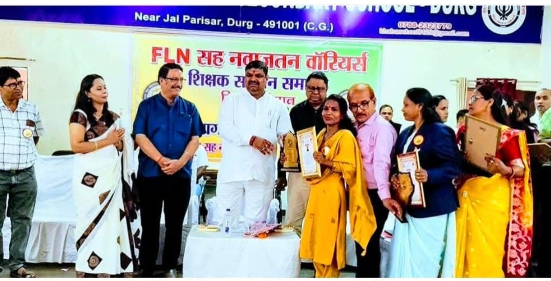 प्रदेश भर के 100 शिक्षकों का सम्मान, राजनांदगांव के 3 शिक्षक बने ‘नवाजतन वारियर्स