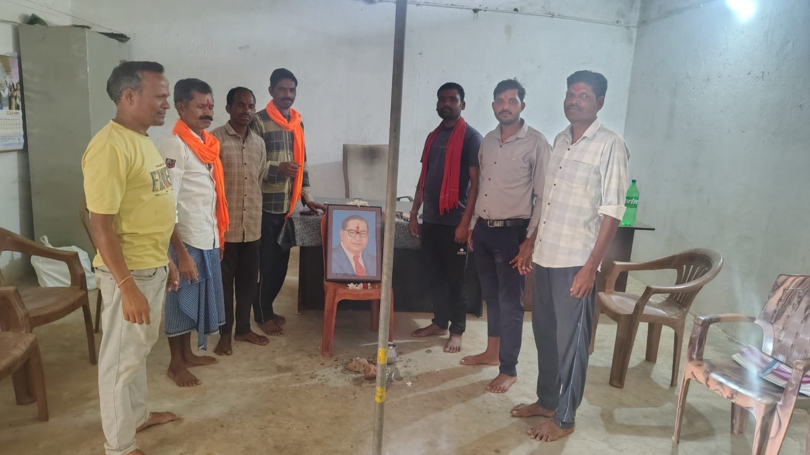 ग्राम पंचायत बयानार में धूमधाम से मनाई गई बाबा साहेब अंबेडकर जयंती