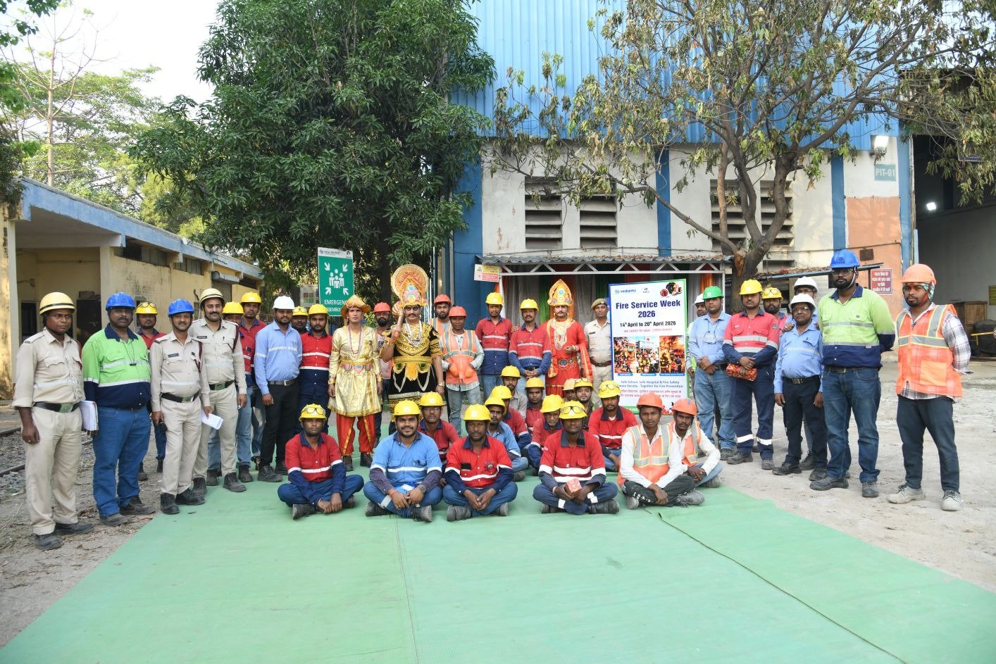अग्नि सुरक्षा पर जागरूकता की मिसाल: बालको में मॉक ड्रिल, लाइव डेमो और सम्मान समारोह