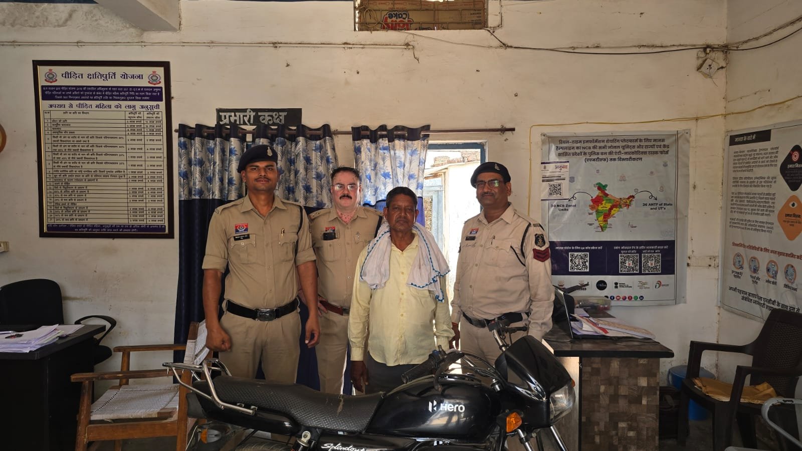 पानी पाउच के बहाने बाइक पार: 7 दिन में चोर गिरफ्तार, CCTV से खुलासा