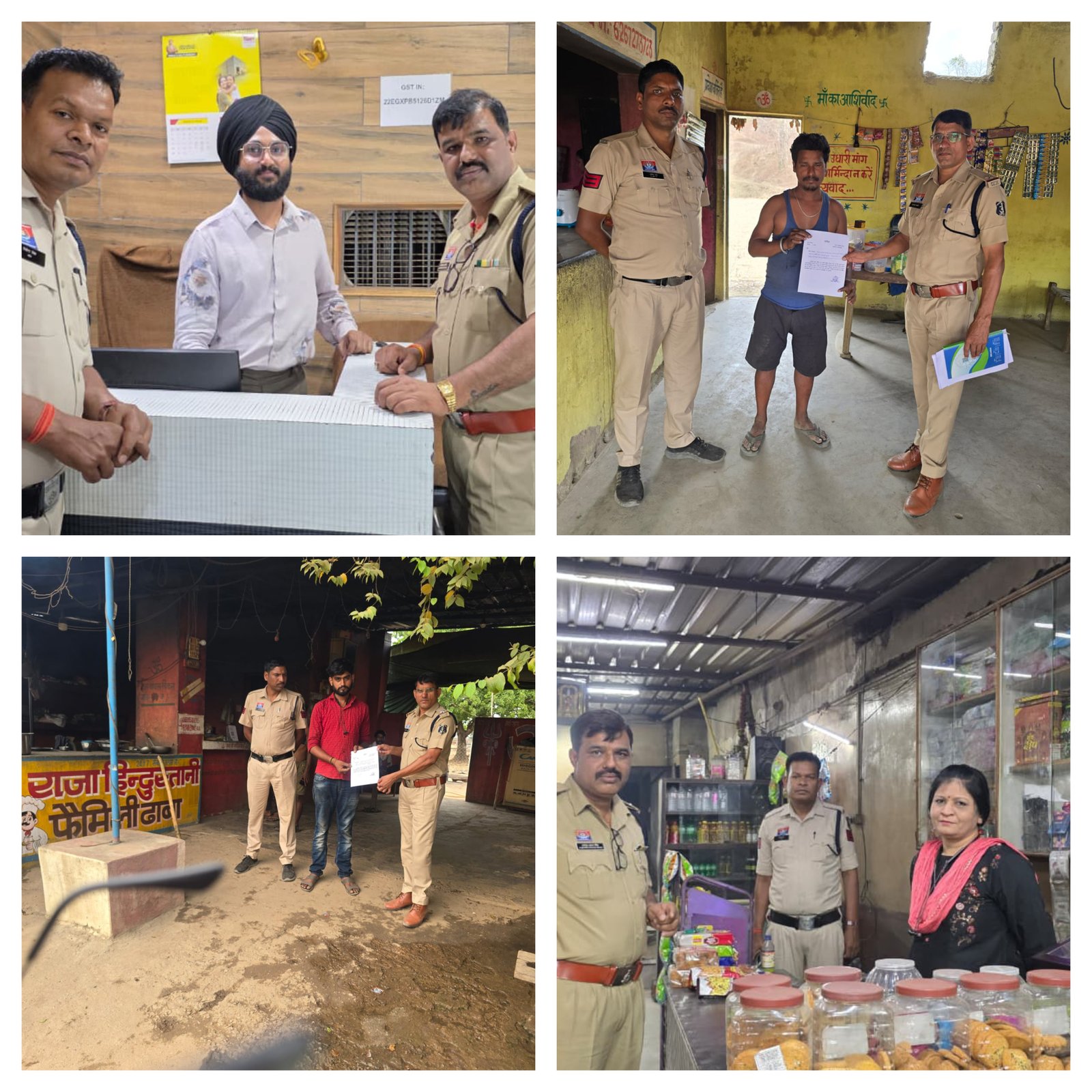 लॉज से लेकर ढाबों तक सघन चेकिंग, नियम तोड़ने वालों को कड़ी चेतावनी