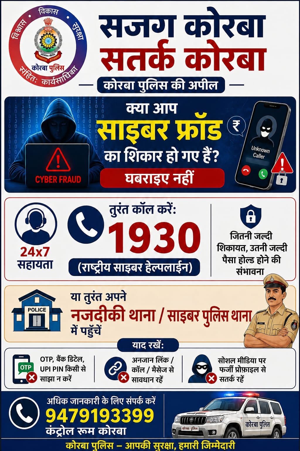 साइबर ठगी पर कड़ा वार: 1930 पर तुरंत कॉल से बच सकता है आपका पैसा