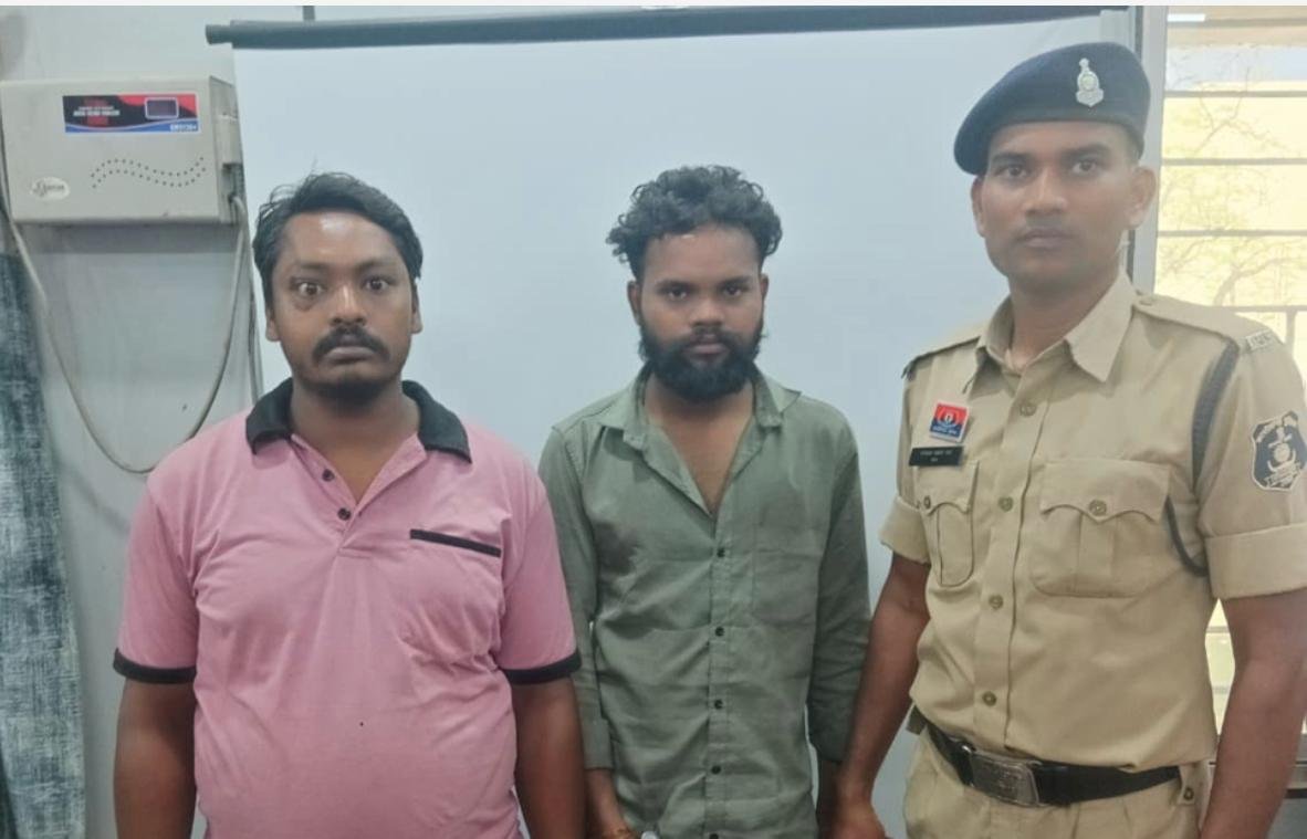 नशे के खिलाफ बड़ा एक्शन: 1 किलो गांजा के साथ 2 आरोपी गिरफ्तार
