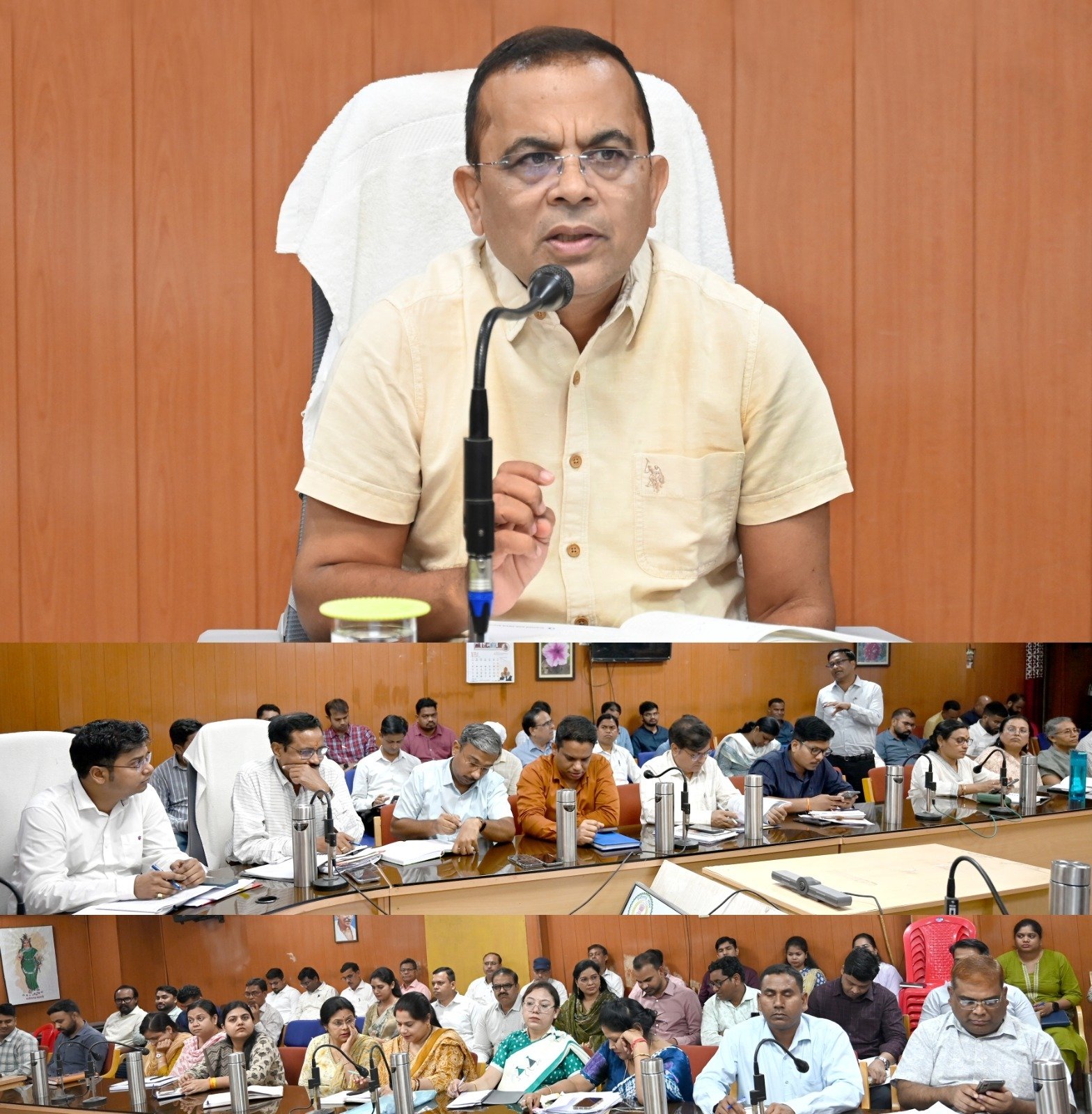 सुशासन तिहार में प्राप्त जन शिकायतों एवं आवेदनों का करें समयबद्ध निराकरण- कलेक्टर...