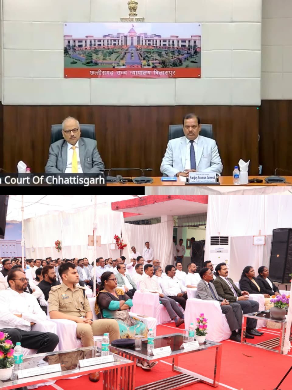 कोंडागांव में नवीन जिला एवं सत्र न्यायालय भवन का वर्चुअल भूमिपूजन एवं शिलान्यास