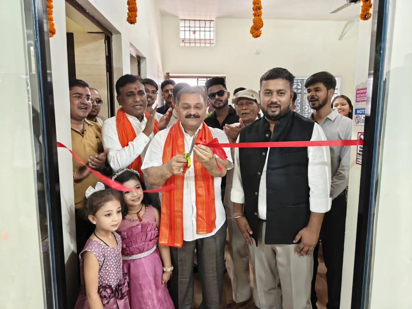 कवर्धा के पहले टीवी न्यूज़ चैनल UNA के छत्तीसगढ़-मध्यप्रदेश मुख्यालय का हुआ भव्य उद्घाटन