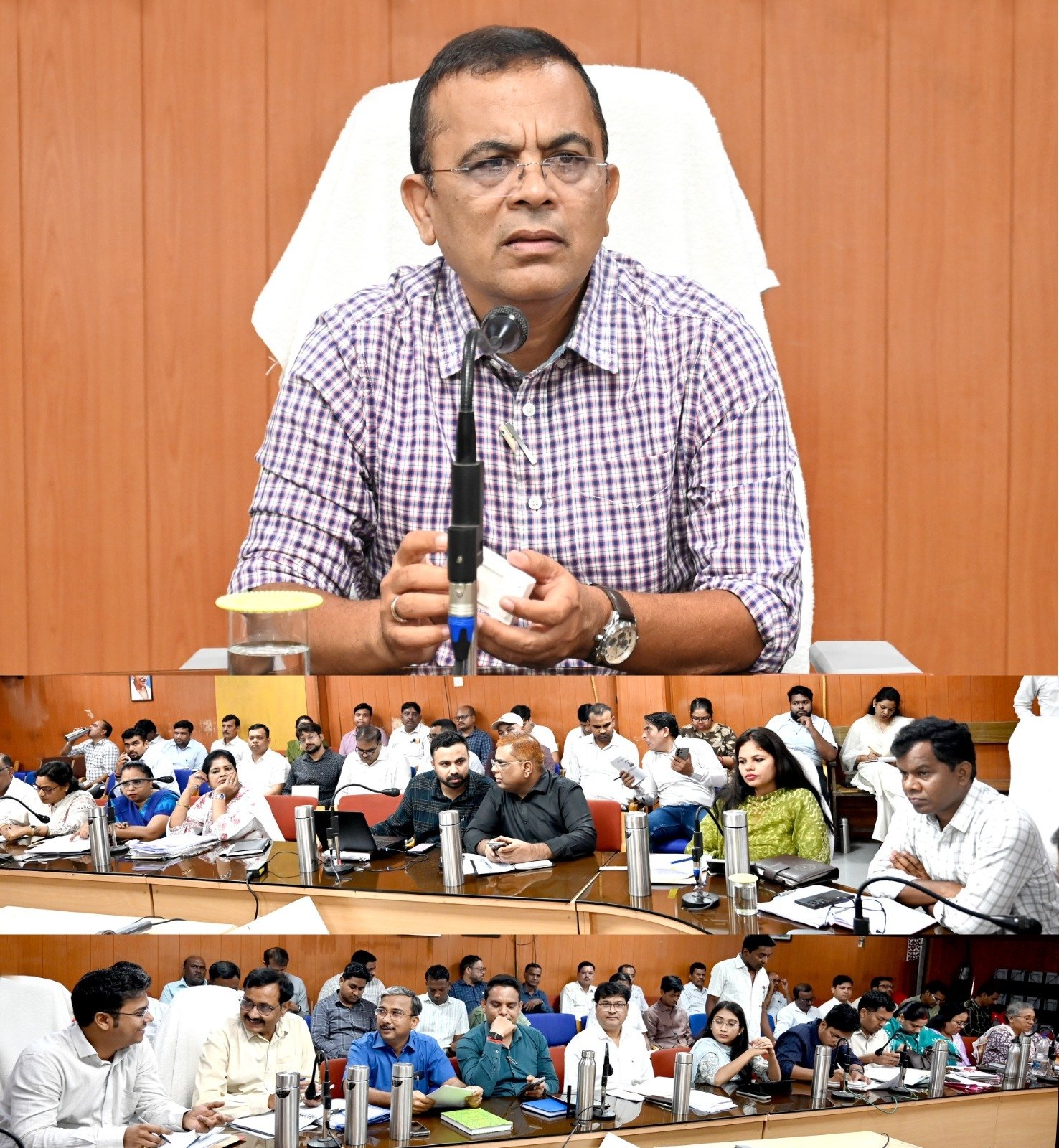 कलेक्टर ने ली साप्ताहिक समय-सीमा की बैठक खरीफ सीजन की तैयारियों, खाद-बीज उपलब्धता, केसीसी एवं एग्रीस्टेक पंजीयन की समीक्षा...