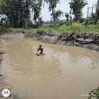 मानवीय संवेदना की मिसाल: निचलौल नायब तहसीलदार और लेखपालों ने नहर में गिरे तीन बाइक सवारों की बचाई जान
