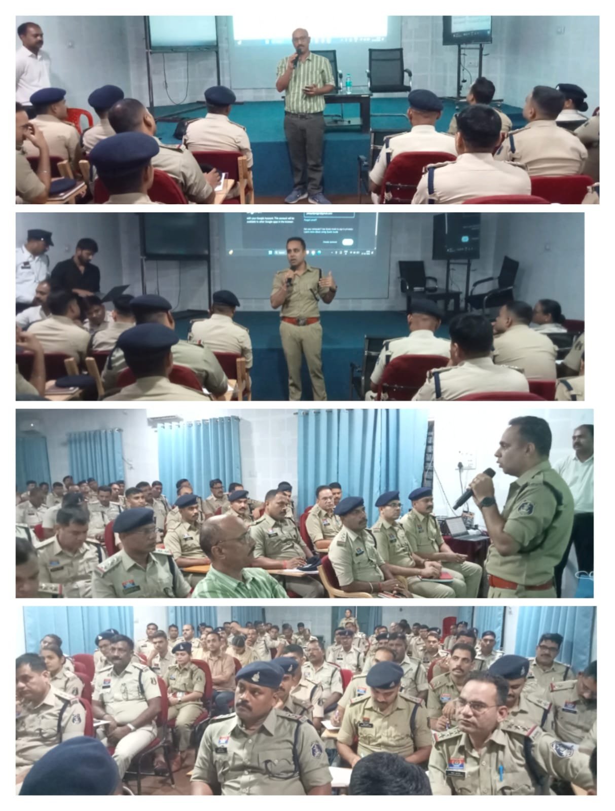 जांजगीर चांपा पुलिस का एक दिवसीय, पांच डिजिटल पोर्टल पर प्रशिक्षण...