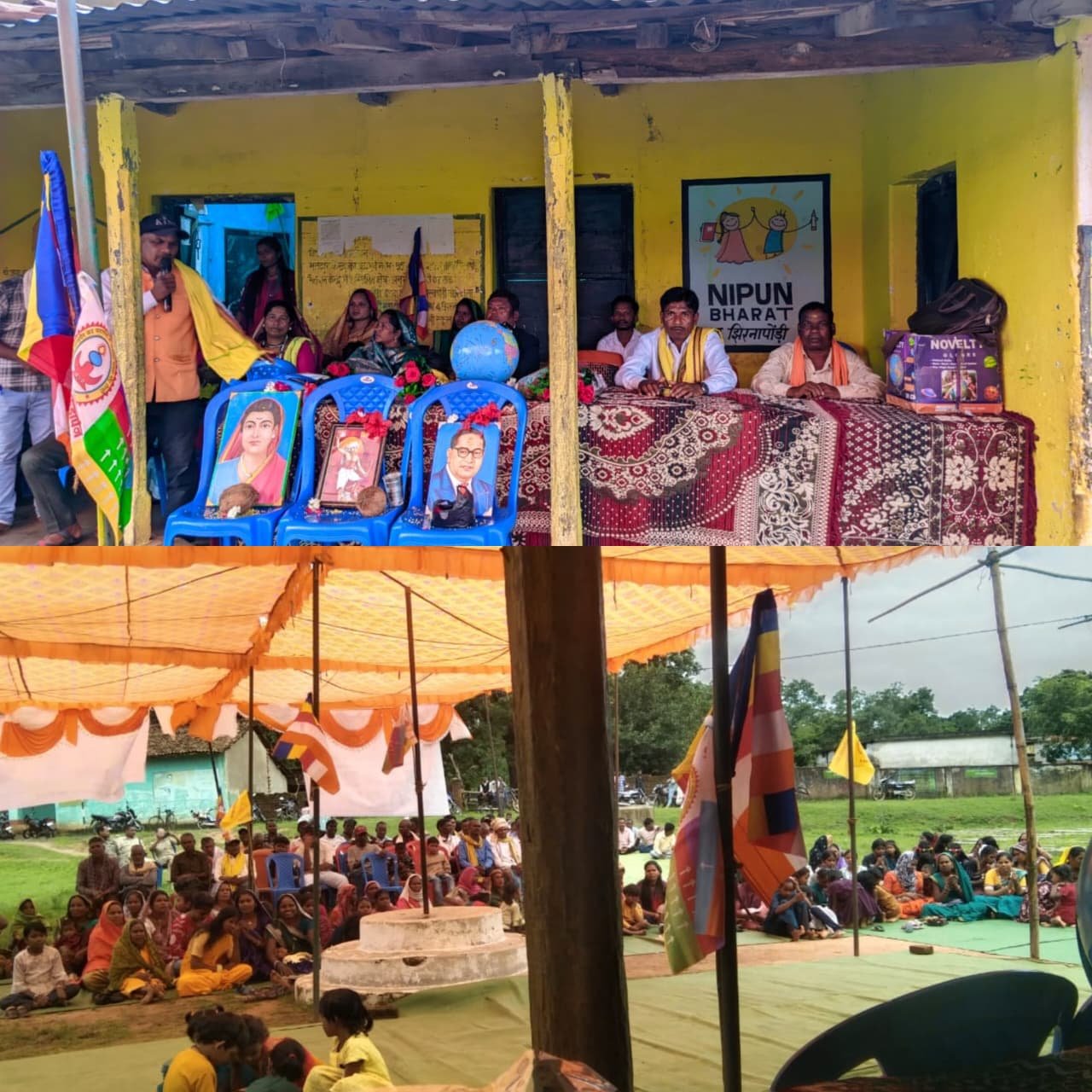 विश्व आदिवासी मूलनिवासी दिवस पर भव्य आयोजन, युवाओं को शिक्षा व अधिकारों के प्रति जागरूक होने का आह्वान