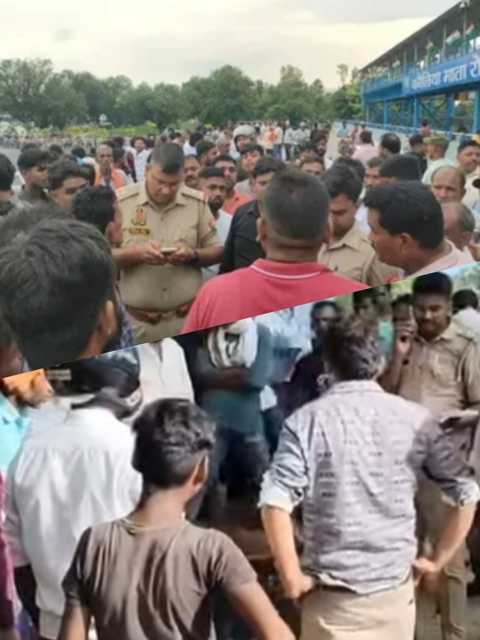 उत्तर प्रदेश महराजगंज में  रोहिन नदी  में नहाने गए दो युवकों की डूबने से दर्दनाक मौत