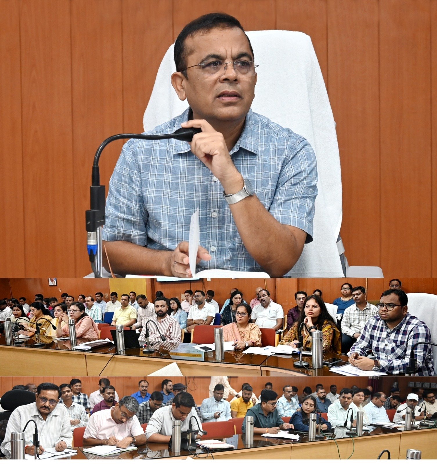 कलेक्टर ने ली साप्ताहिक समय-सीमा की बैठक नदियों के जल स्तर और मिनीमाता हसदेव बांगो परियोजना से छोड़े जा रहे पानी की स्थिति की ली जानकारी...