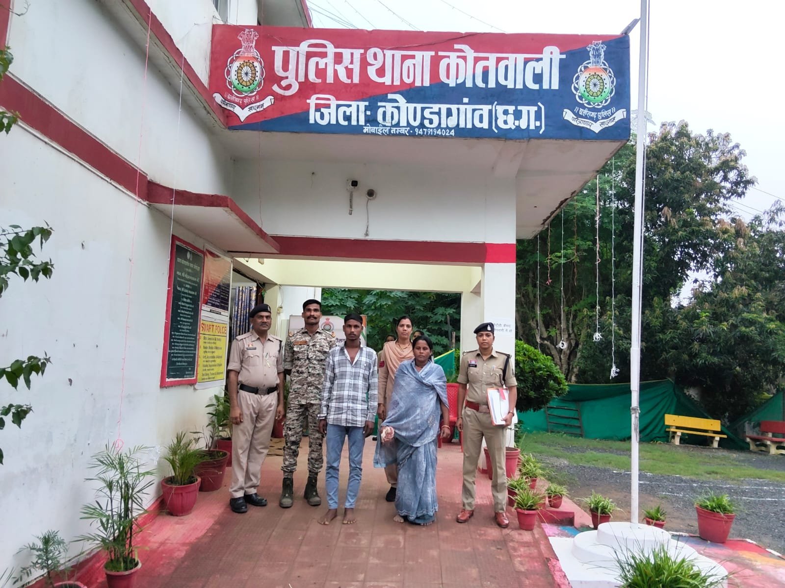 अंतर्राज्यीय गांजा तस्करी पर कोण्डागांव पुलिस की बड़ी कार्रवाई, 3 आरोपी पकड़े गए