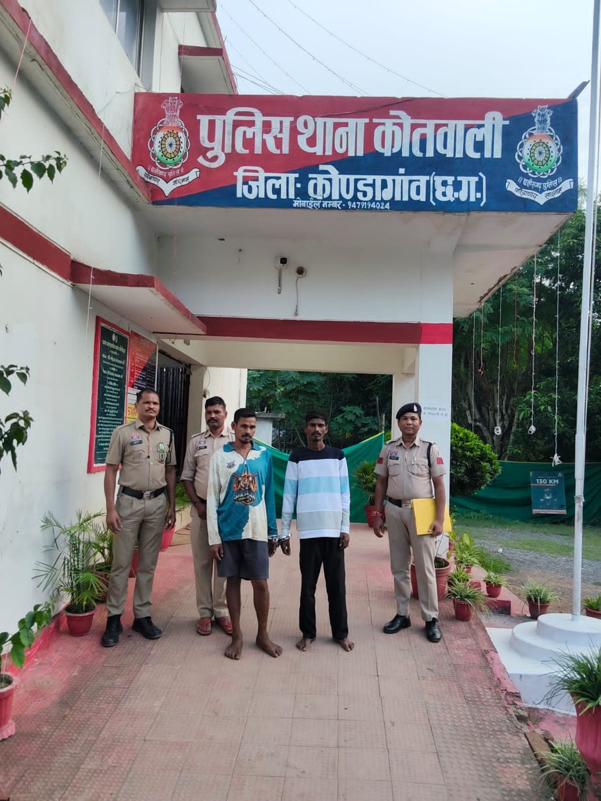 लोहे की रॉड से सिर पर किया प्राणघातक हमला, दो आरोपी गिरफ्तार