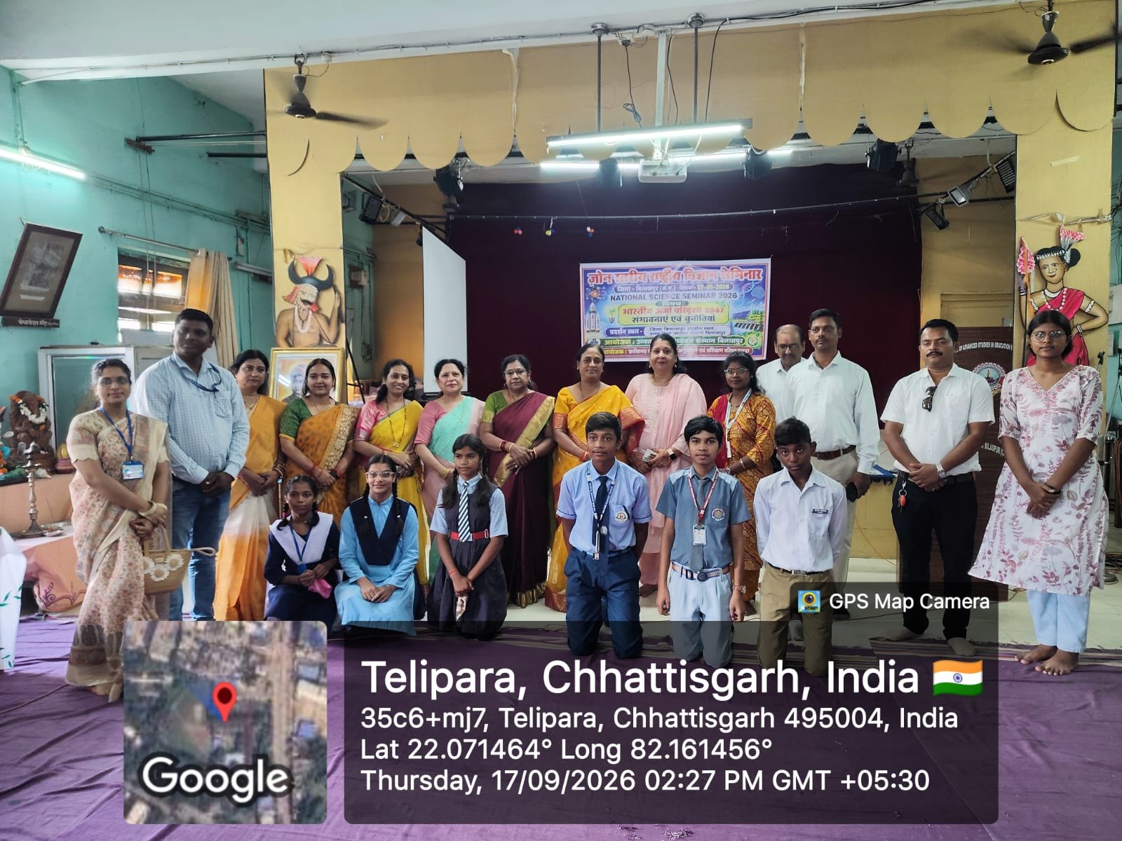 बिलासपुर जोन स्तरीय विज्ञान सेमिनार में GPM की अंशिका और अंजलि ने किया जिले का प्रतिनिधित्व