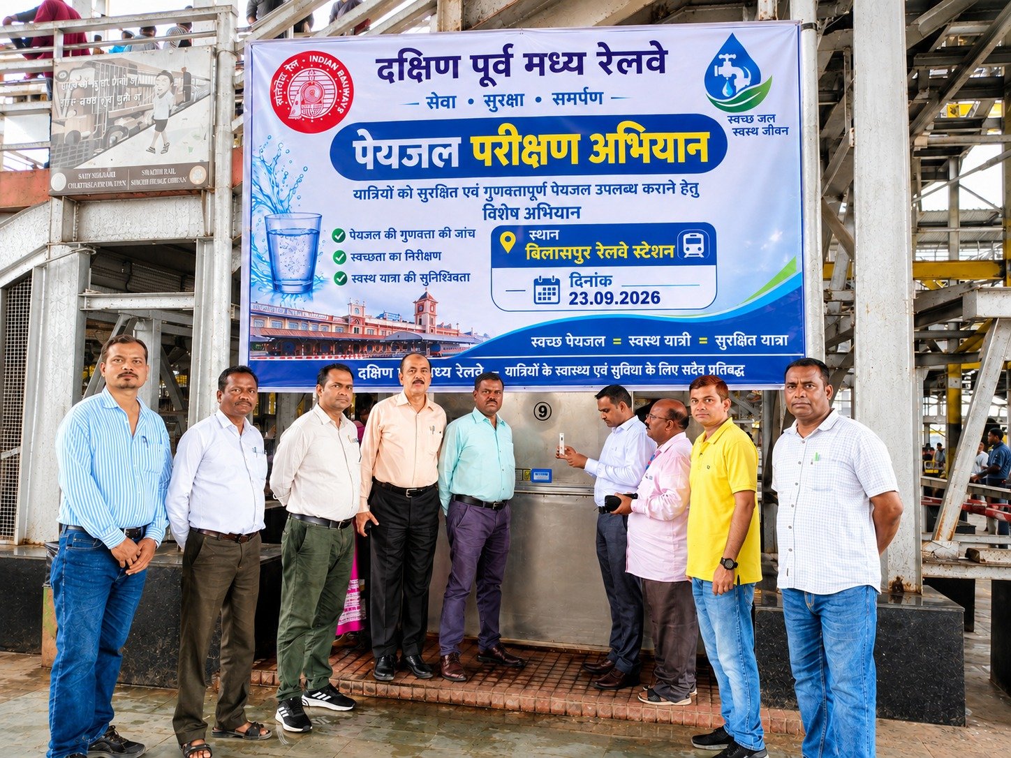 सभी नमूने निर्धारित मानकों पर खरे, स्वच्छता और जल व्यवस्था का भी लिया गया जायजा