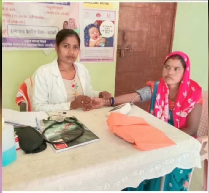 सेवा संकल्प अभियान के तहत गर्भवती माताओं एवं किशोरी बालिकाओं की स्वास्थ्य जांच...
